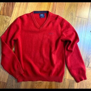 Hackett London men’s sweaters red Woolf Sz. XL